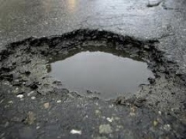 Hole in Road