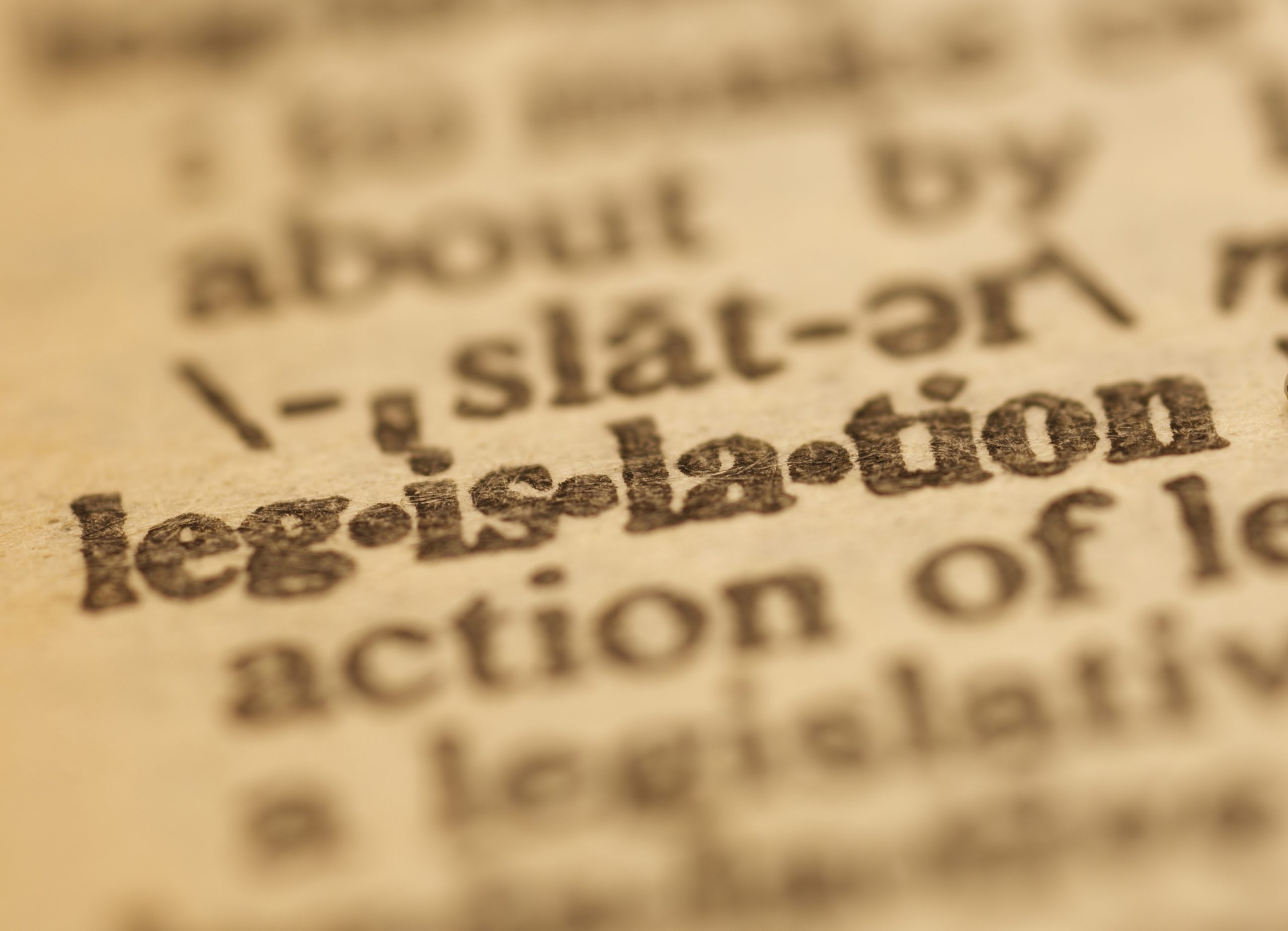 Dictionary Series : Legislation